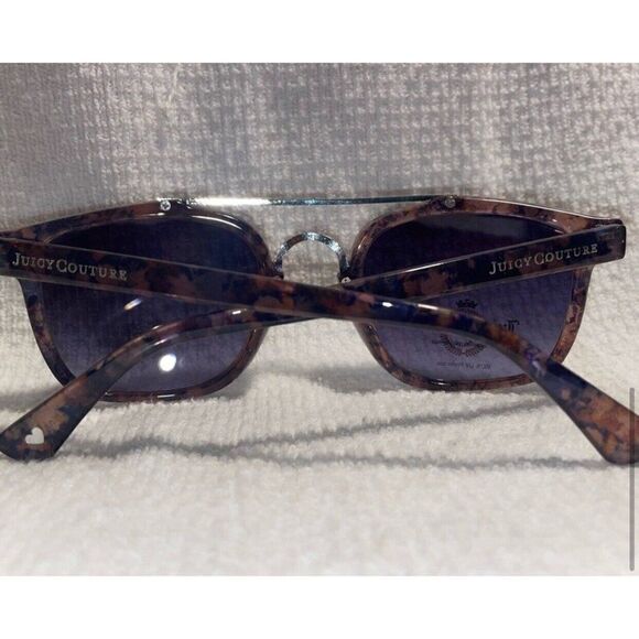 juicy couture New brow bar sunglasses wjc71sg13 Purple Black square Tortoise - Picture 9 of 13